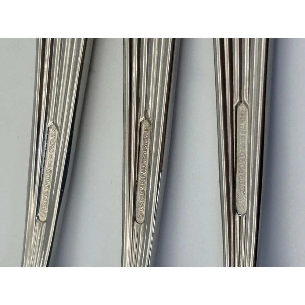 Waterford Carleton Stainless Salad Forks Set of 4 18/10 China